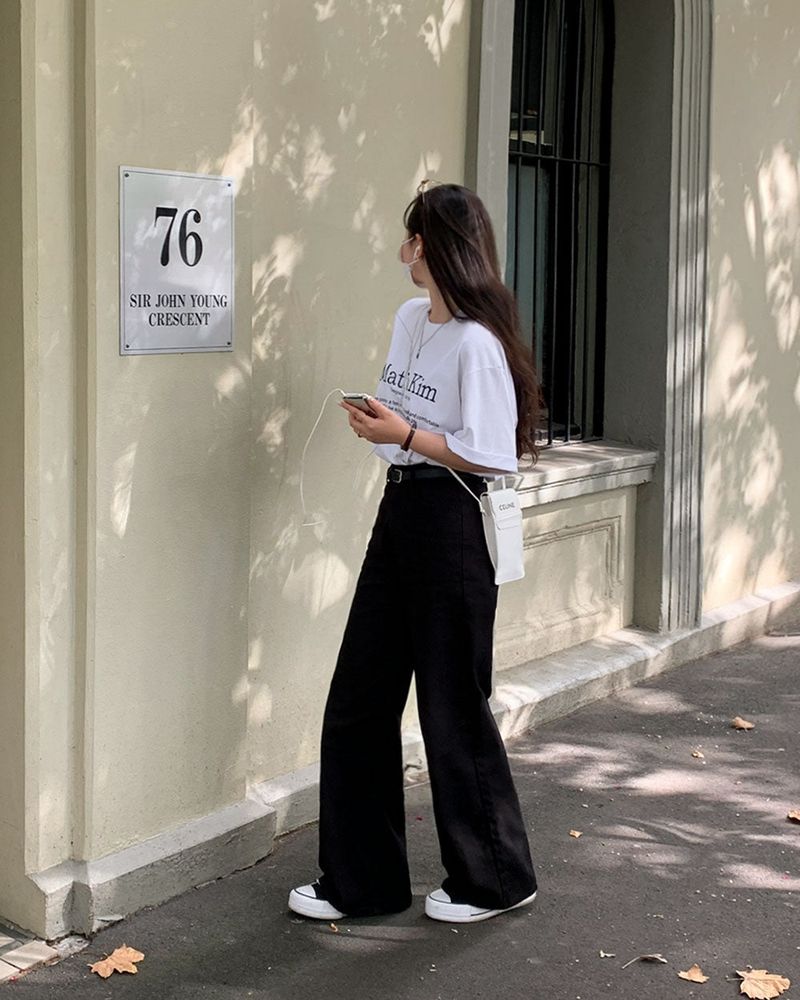 [BELLIDE MADE] All-Day Basic Cotton Wide Pants