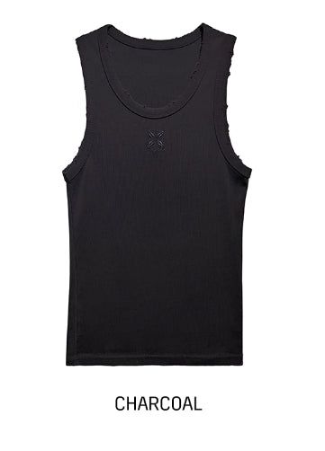 [LANARCH] Destroyed Logo Sleeveless