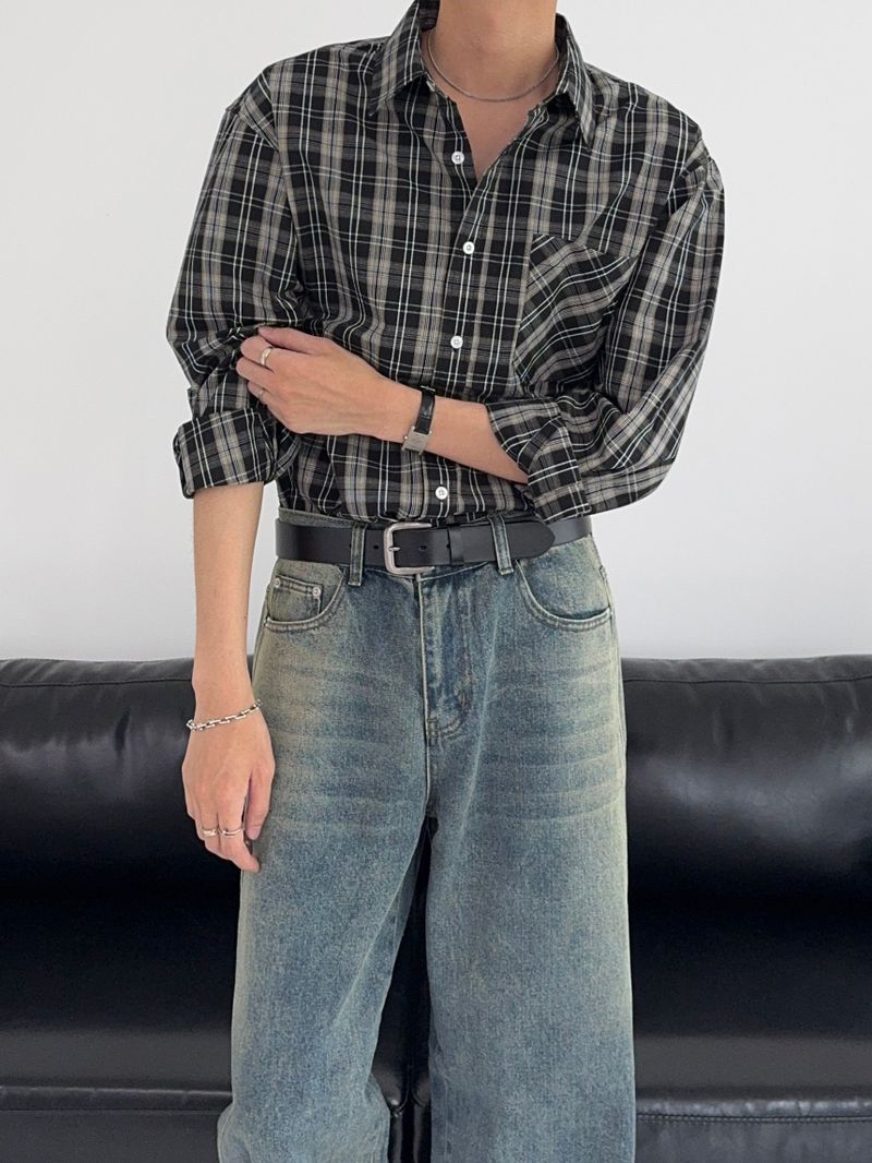 SP Check Standard Cotton Shirt (3C)