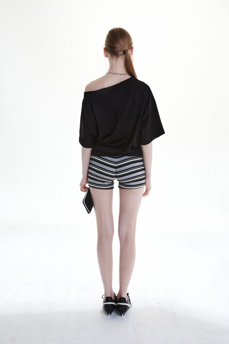 DEPARTURE CUBIC UNBALANCED TOP (BLACK)