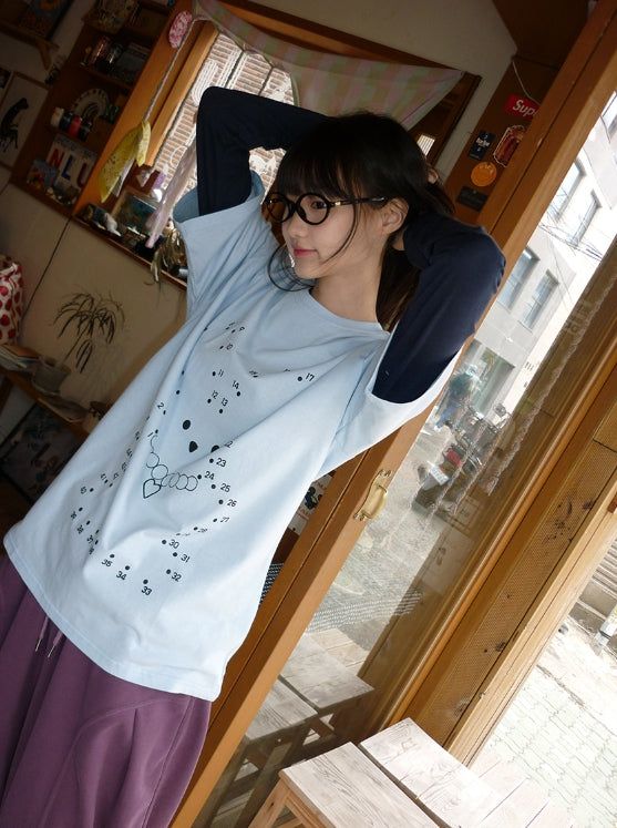 26SS★ [BAONHAUS] Seden Modal Layered Round T-shirt