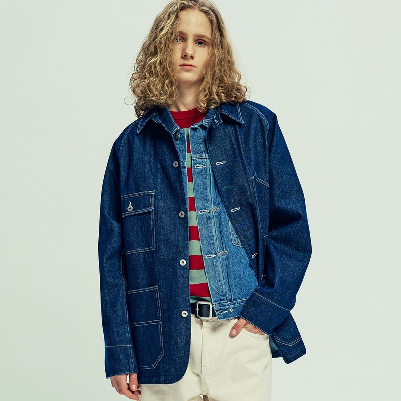 xau denim chore jacket