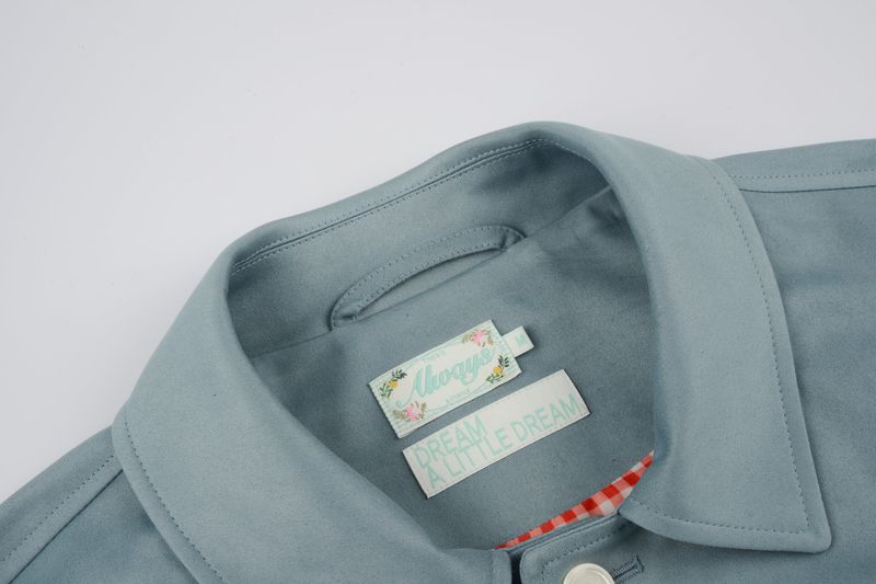 BLUE FIVE BUTTON JACKET