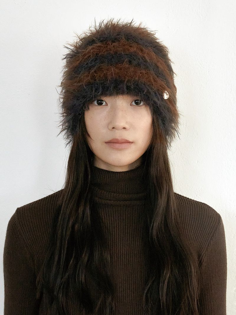 SSESEB(セセブ)の「Teddy Bear Beanie - Brown(Hats)」