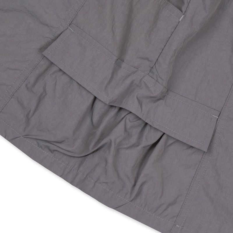 ナイロンミニスカート (Grey)