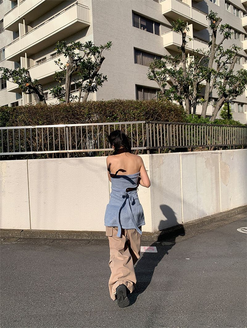 MINK TOP FLARE DRESS (2C)