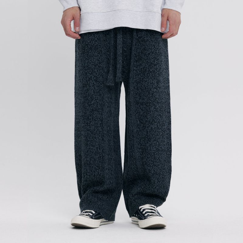 WIDE KNIT PANTS