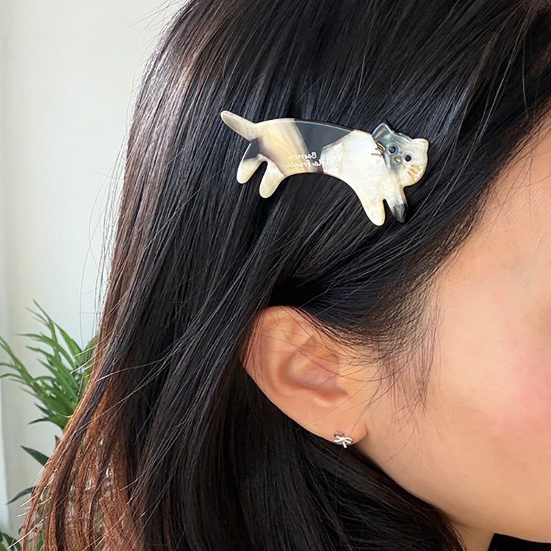 Running cat hair pin (8color)