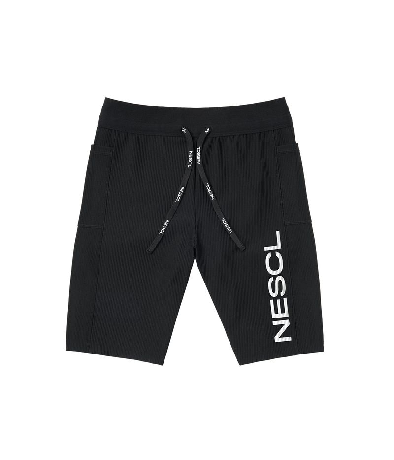 Performance Racing Logo Half Tights (Black)
