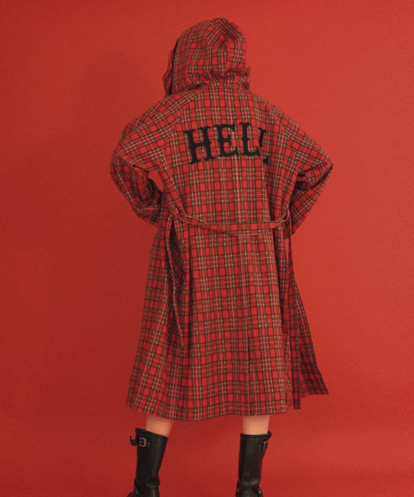CLUT STUDIO(クラットスタジオ)の「1 1 hell tartan check robe(Jackets/Outerwear)」