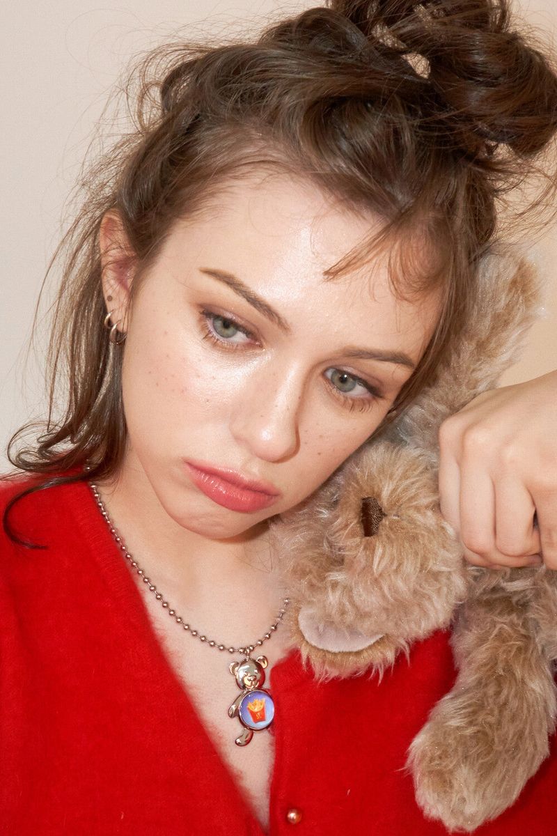 TEDDY ATE FRIES YESTERDAY NECKLACE