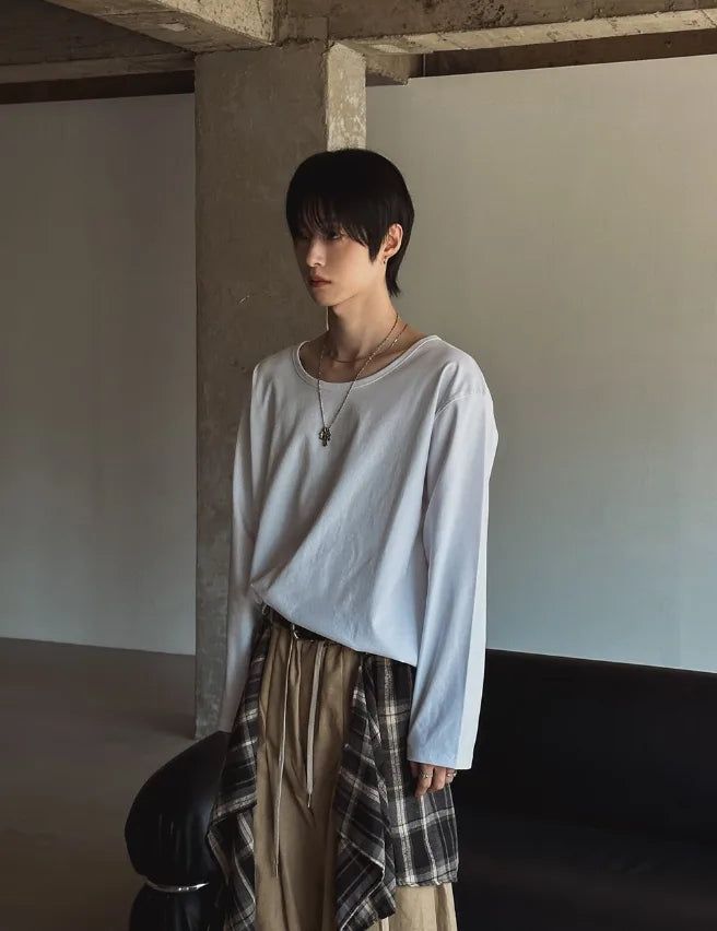 Nuke Basic U-Neck Long Sleeve T-Shirt