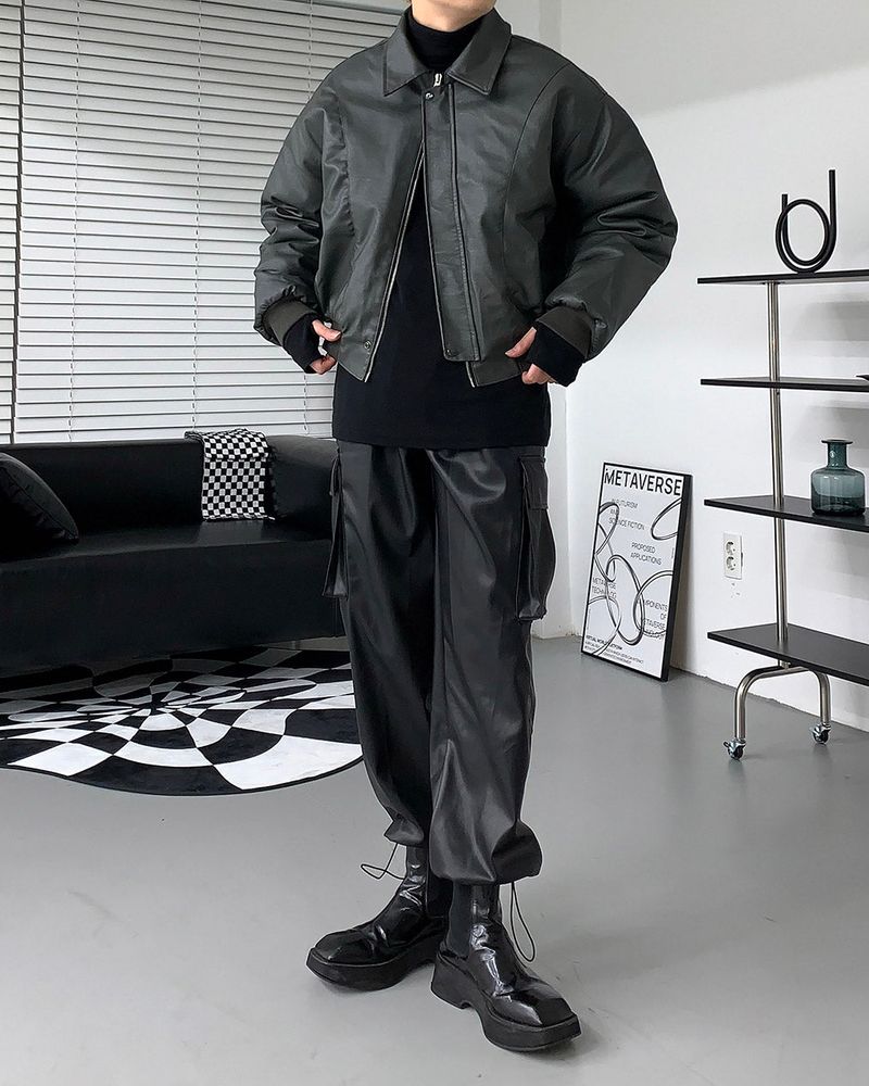 PS Chief Leather Bonding Jumper (3 colors)