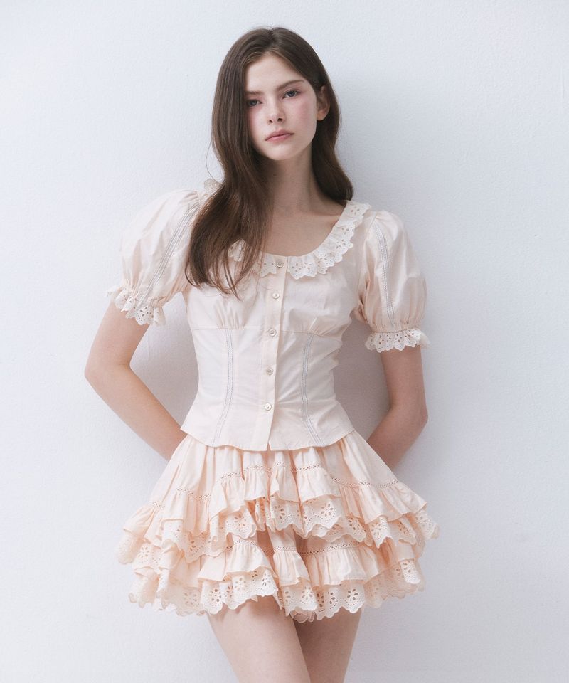 ANGEL LACE BLOUSE_TT6S102LS