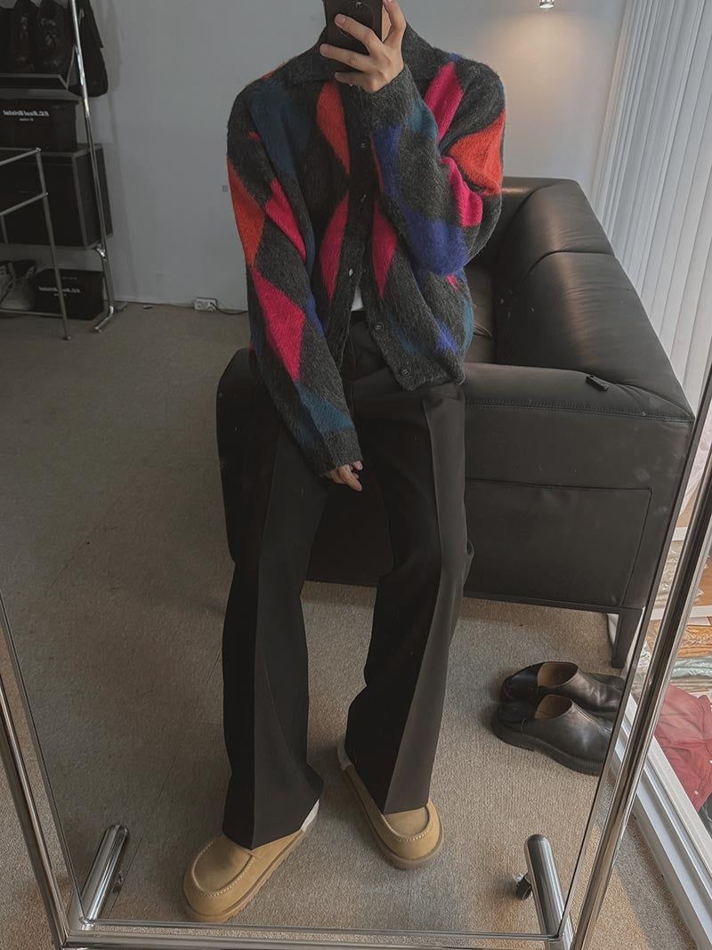 ASCLO Winter Suede Penny Mules