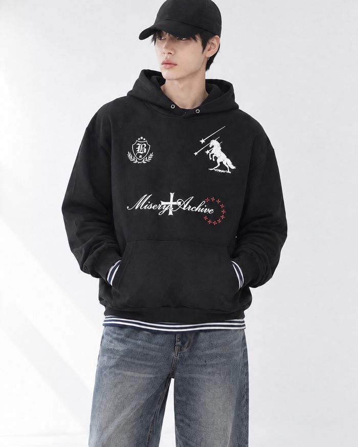 (UNISEX) Starfall Graphic Hoodie