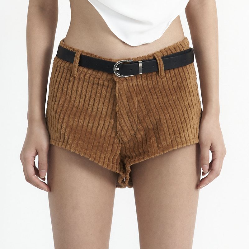 Corduroy Short Pants