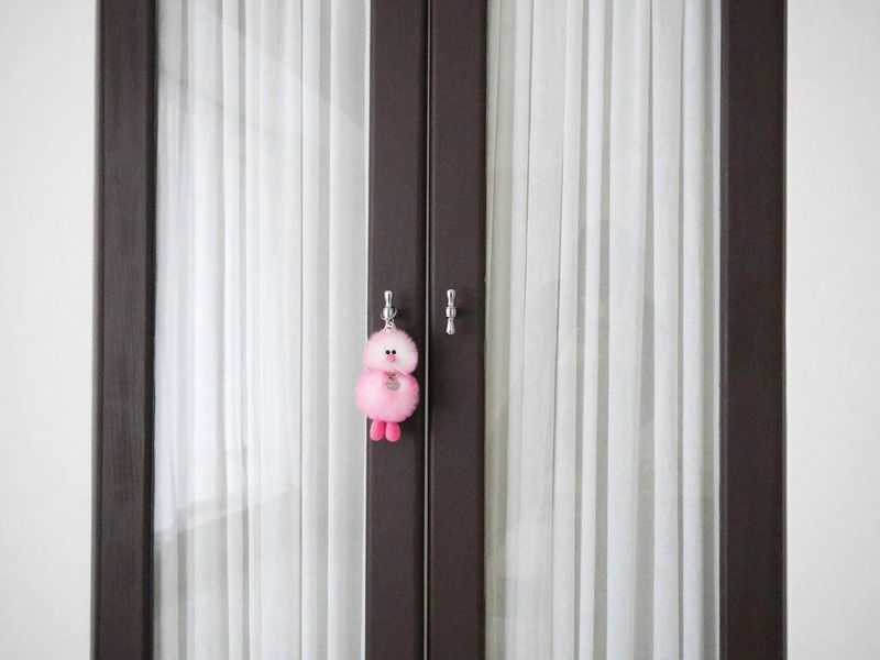 Cosymosy Mini Bird Keyring - Strawberry Sherbet