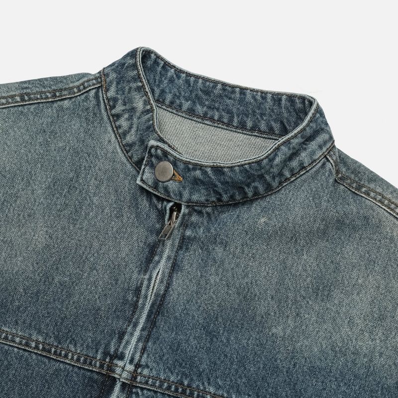 Anti Biker Denim Jacket (3color)
