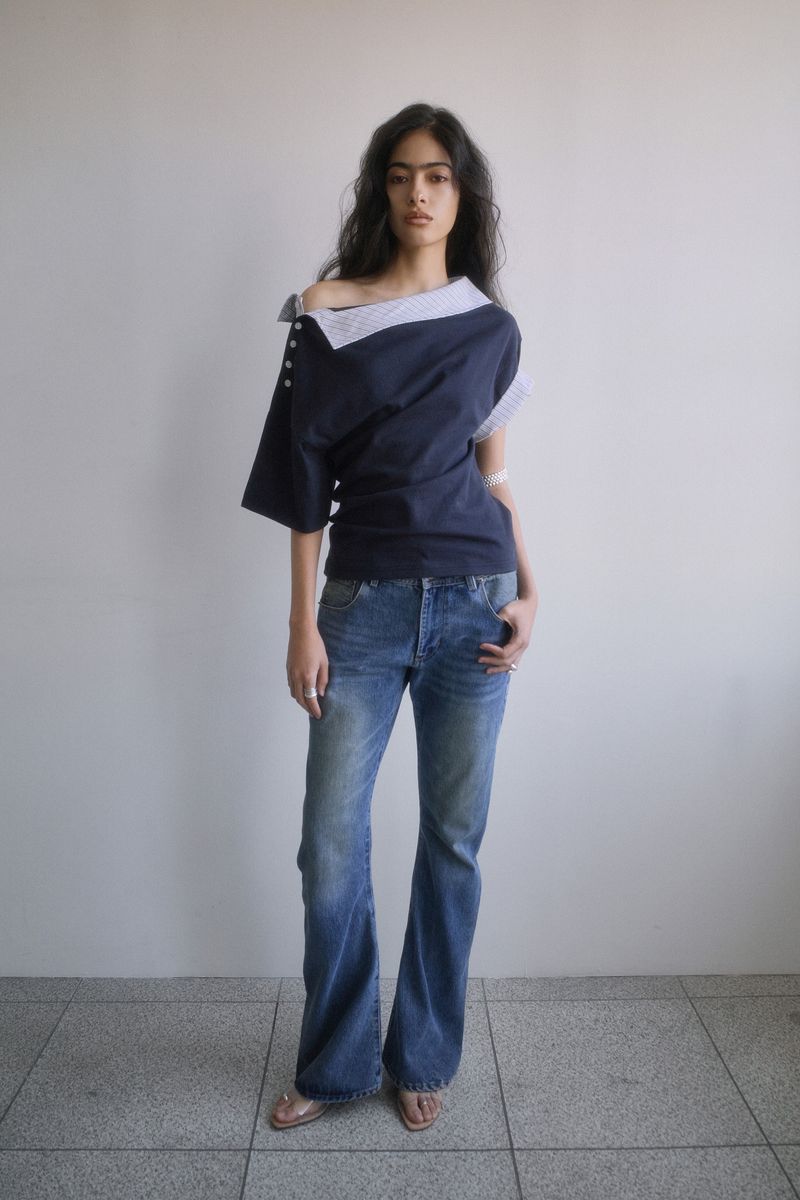 PORTERNA(ポルテナ)の「26SS★ TWISTED BOOTS CUT DENIM JEANS(Pants)」