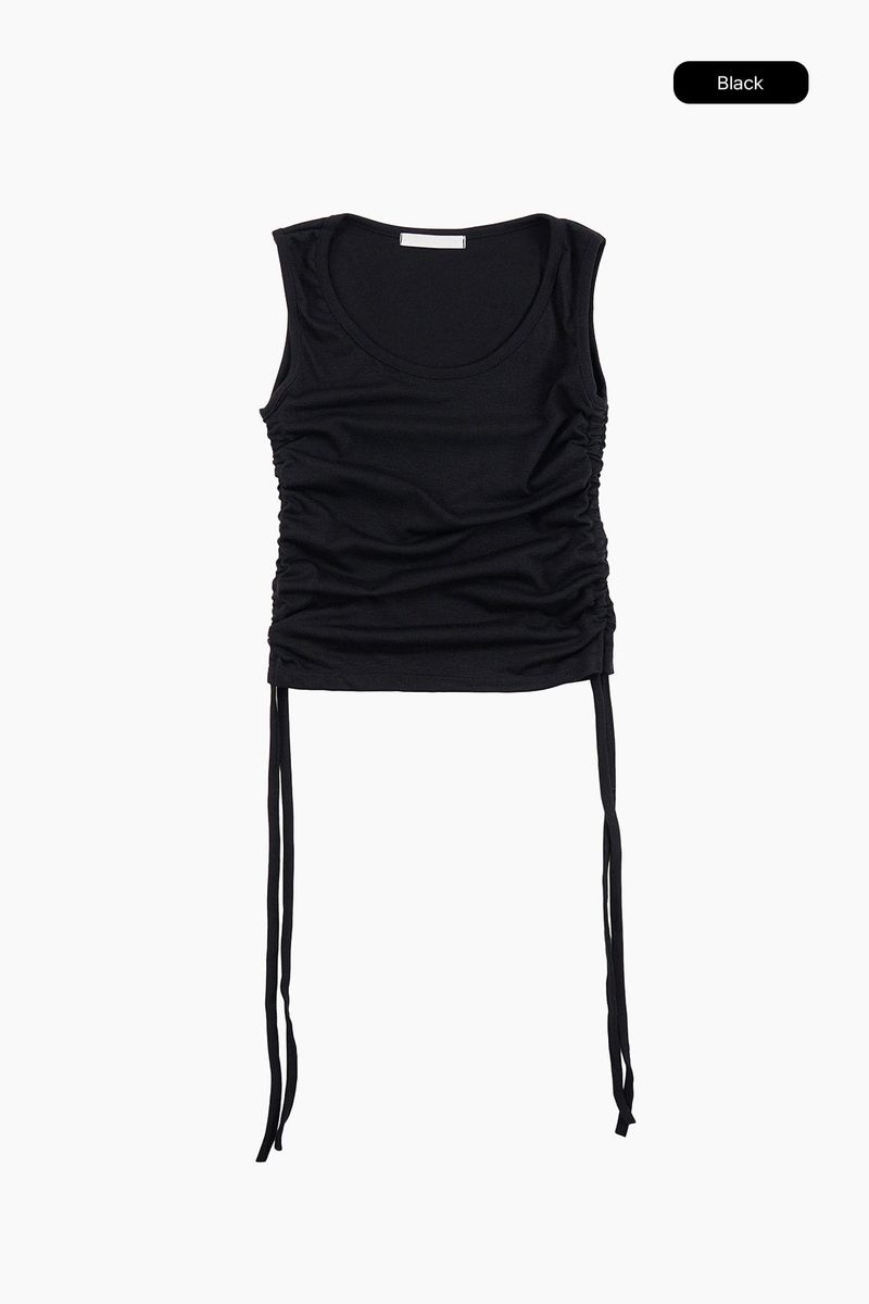 Lumi side shirring sleeveless