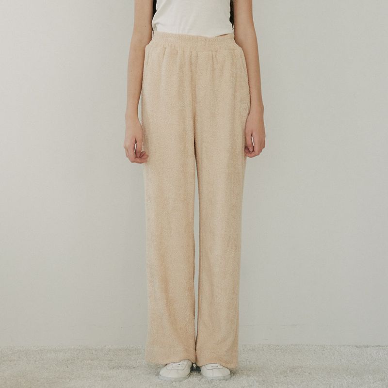 FLEECE PANTS (BEIGE)