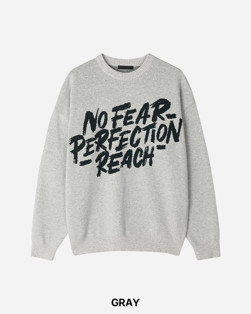 Fear Jacquard Knit