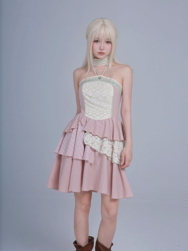 rose island（ローズアイランド）の「ROSE ISLAND アイランドガール パッチワークドレス（ワンピース/ドレス）」