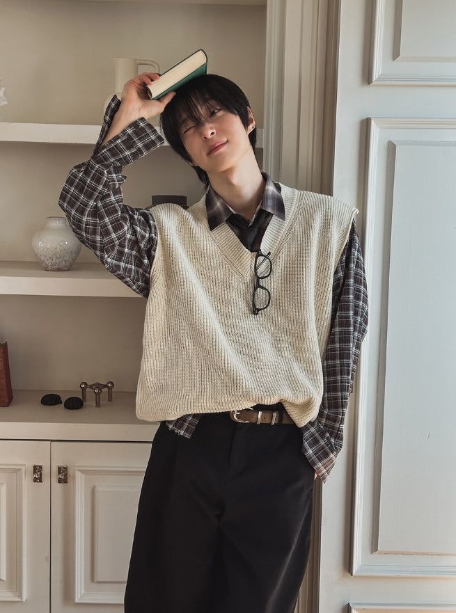 Lubeir Wool Knit Vest