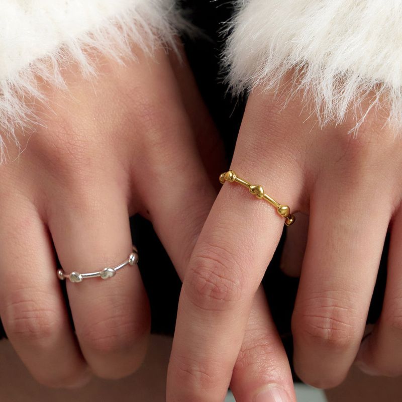 geegee(ジジ)の「tiny heart ring (2color)(Accessories)」