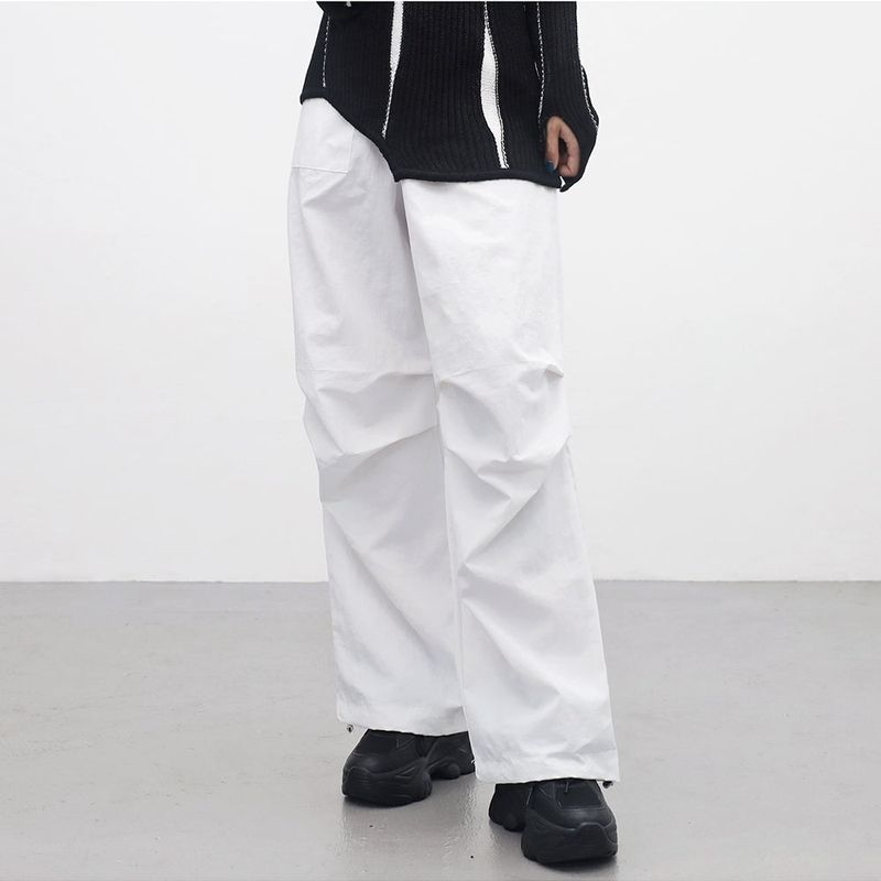 Rankle pintuck wide pants