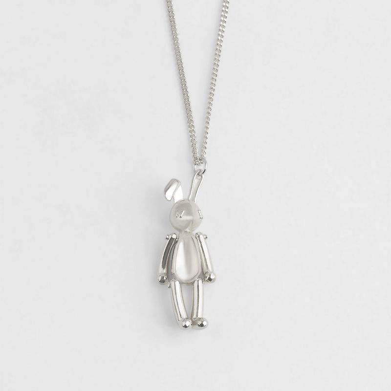 バニーシルバーネックレス / BUNNY_silver
