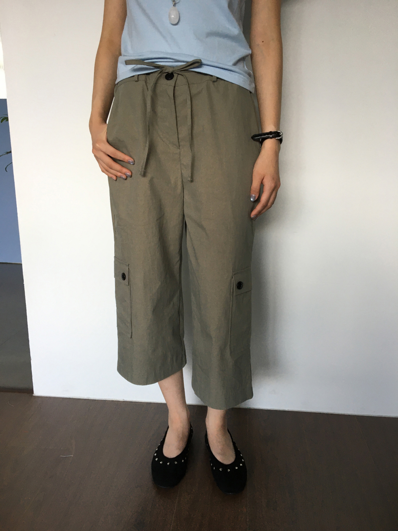 Sand Cargo 3/4 Pants (3color)