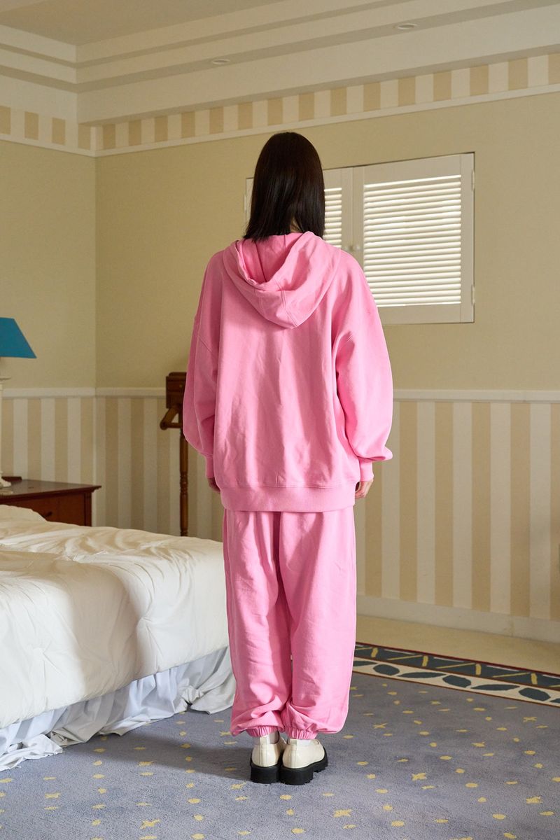 SYMBOL POINT JOGGER PANTS PINK