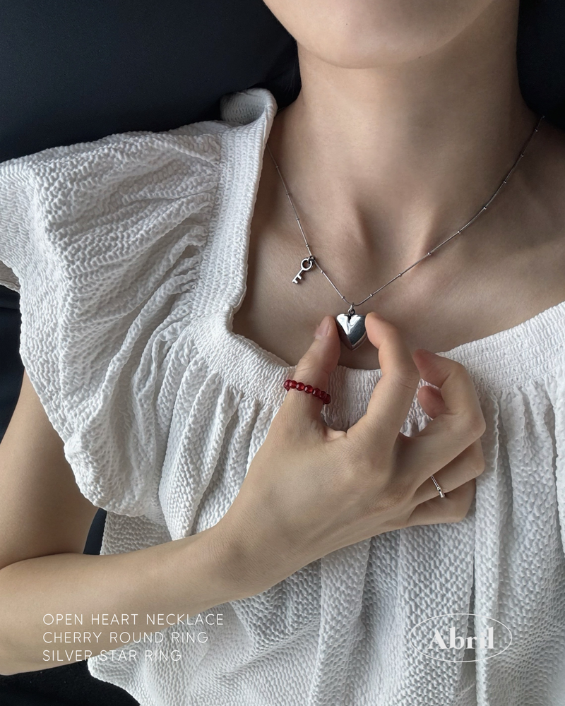 Open Heart Necklace