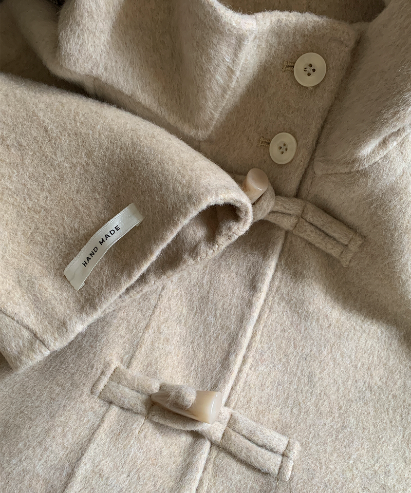 Duffle Half-Length Handmade Coat Jacket
