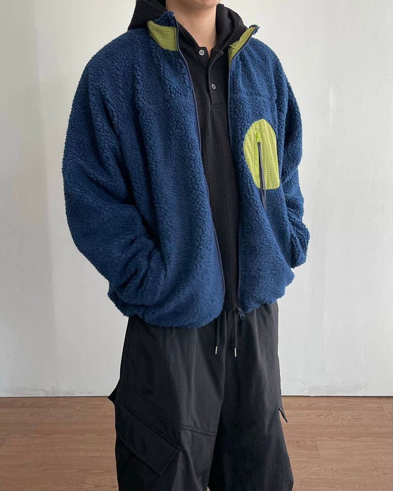Reversible Dumble Fleece Jumper