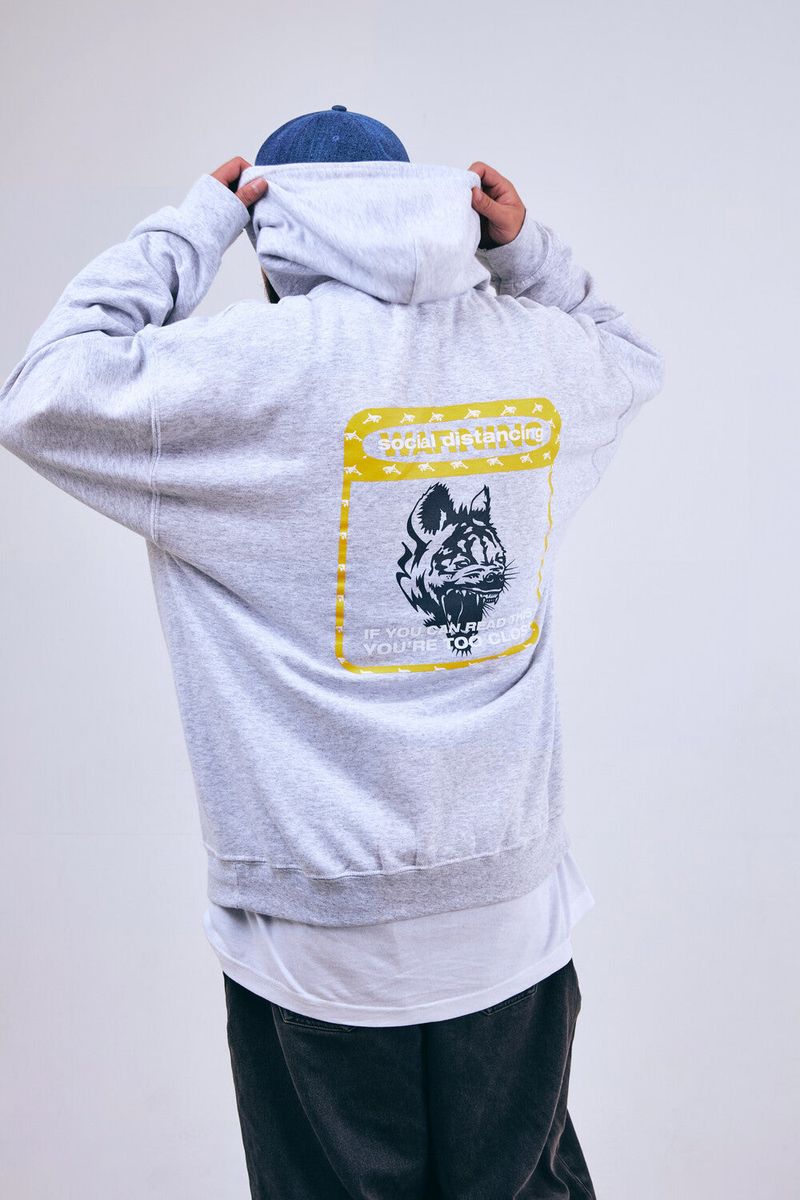 BC x OC HOODIE ASH