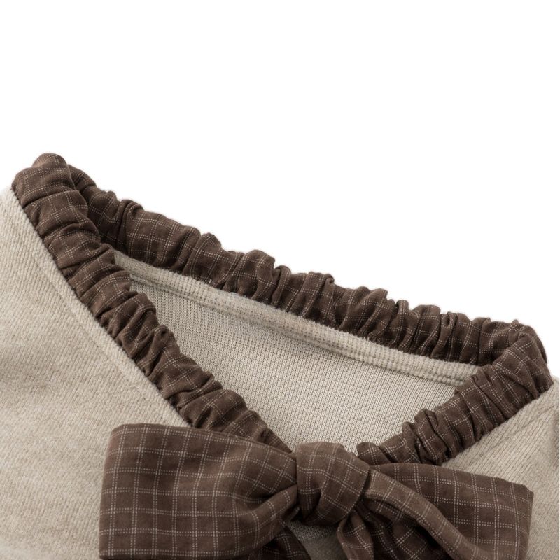 Hazel Ribbon Shirring Knit Top