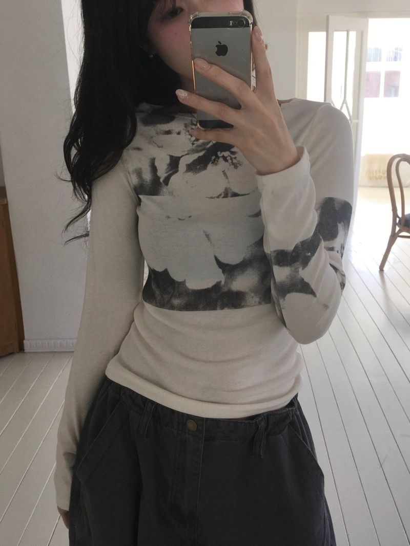 Flower Tattoo T-Shirt