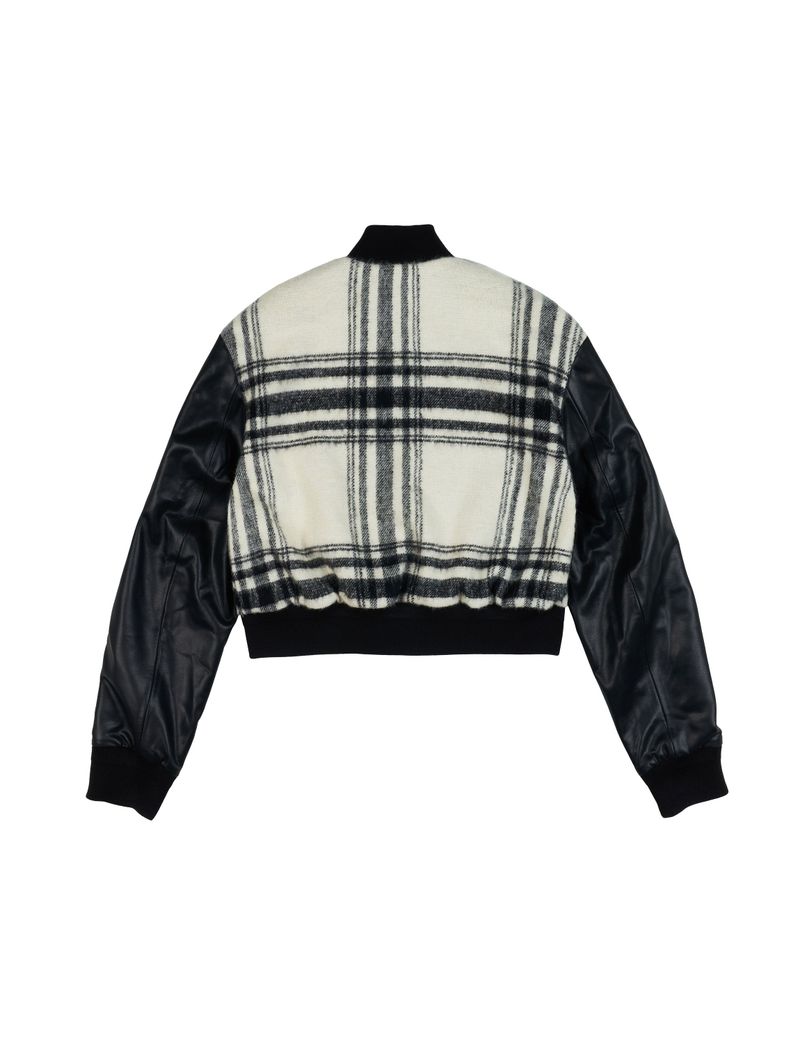 Crop Wool Rider Jacket
