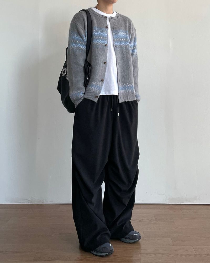 Cozy Nordic Knit Cardigan