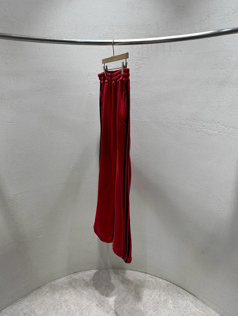 Outside track wide pants