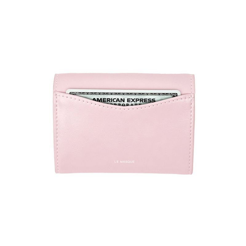 DOT TWO POCKET Coin & Card Wallets baby pink