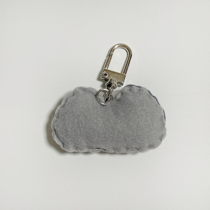 [MADE] Glasses Cat Key ring