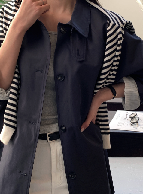 Setter Bijou Half Trench Coat / 3 colors