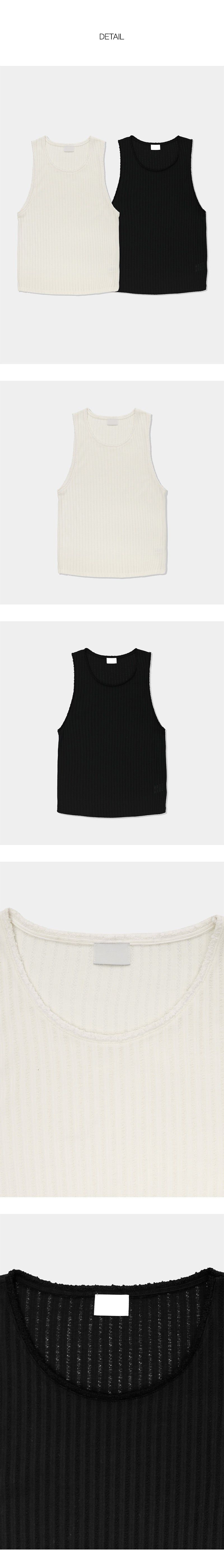 [S/S] Cutting golgi sleeveless (2color)
