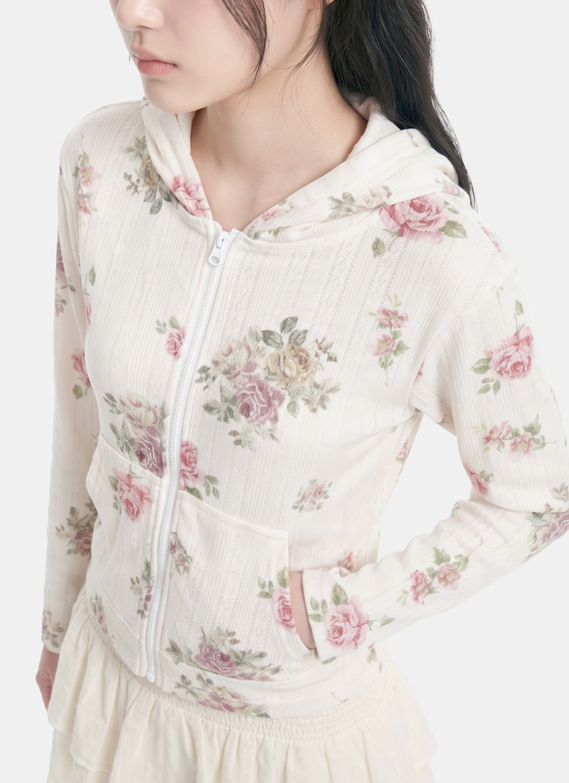 Vela Rose Hooded Jacket
