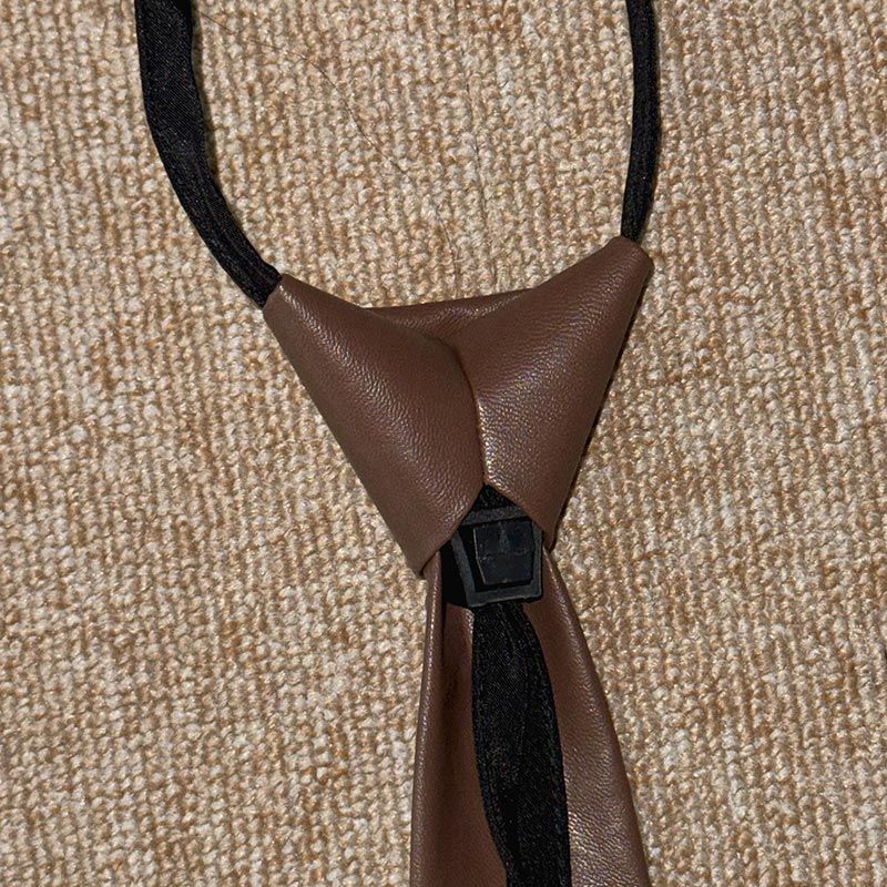 ASCLO Leather One Touch Tie (2color)
