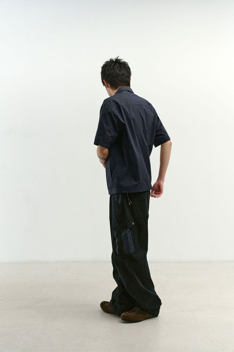 Mixed Fabric m65 Pants (Washed Navy)